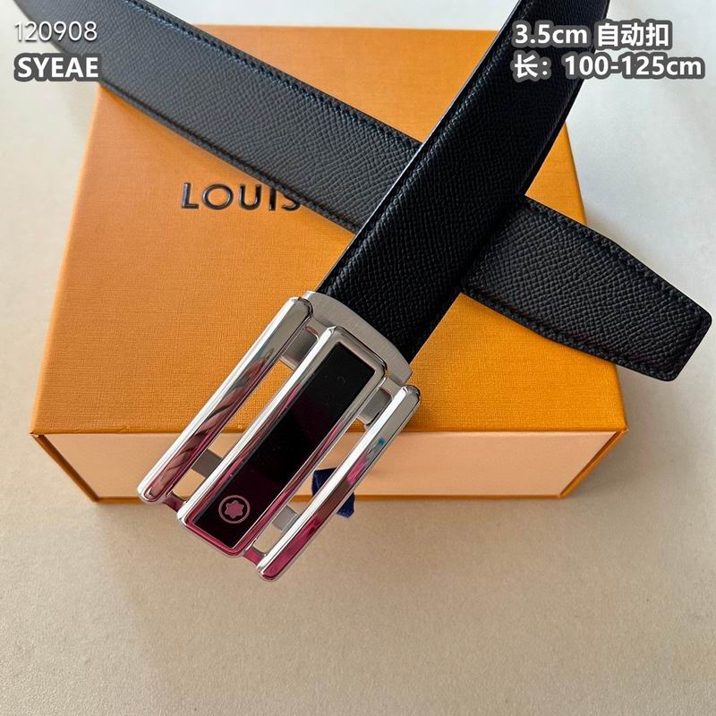 Montblanc belt 自动扣 35mmX100-125cm 8L072005